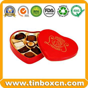 Metal Can Chocolate Tin Box  3