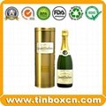 Premium Metal Box for  Wine packaging.