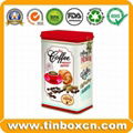 Airtight Coffee Tin Box With Food Grade