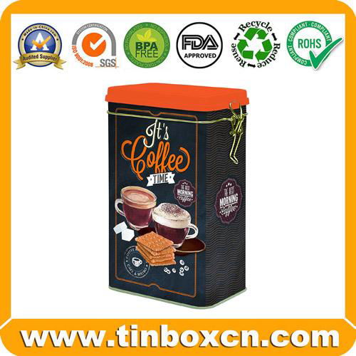 Airtight Coffee Tin Box With Food Grade 5