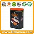 Airtight Coffee Tin Box With Food Grade