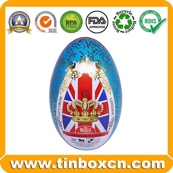 Hot Sale Metal Tin Can Christmas Ball Gift Tin Box For Christmas Gifts 2