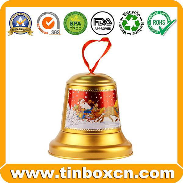 Hot Sale Metal Tin Can Christmas Ball Gift Tin Box For Christmas Gifts 3