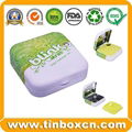 Candy packaging sliding mint tin box with inserts 5