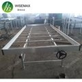 High quality agriculture tidal irrigation plastic tray seeding bed for nursery 2