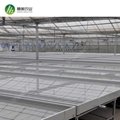 Water-saving and high-efficiency plastic nursery flood tray rolling bench 4