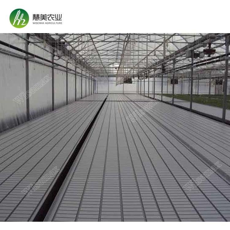 Aluminum frame with hot galvanized greenhouse Ebb and Flow rolling bench 3