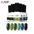 Hot sale green series cover smoothly uv gel nail polish 1