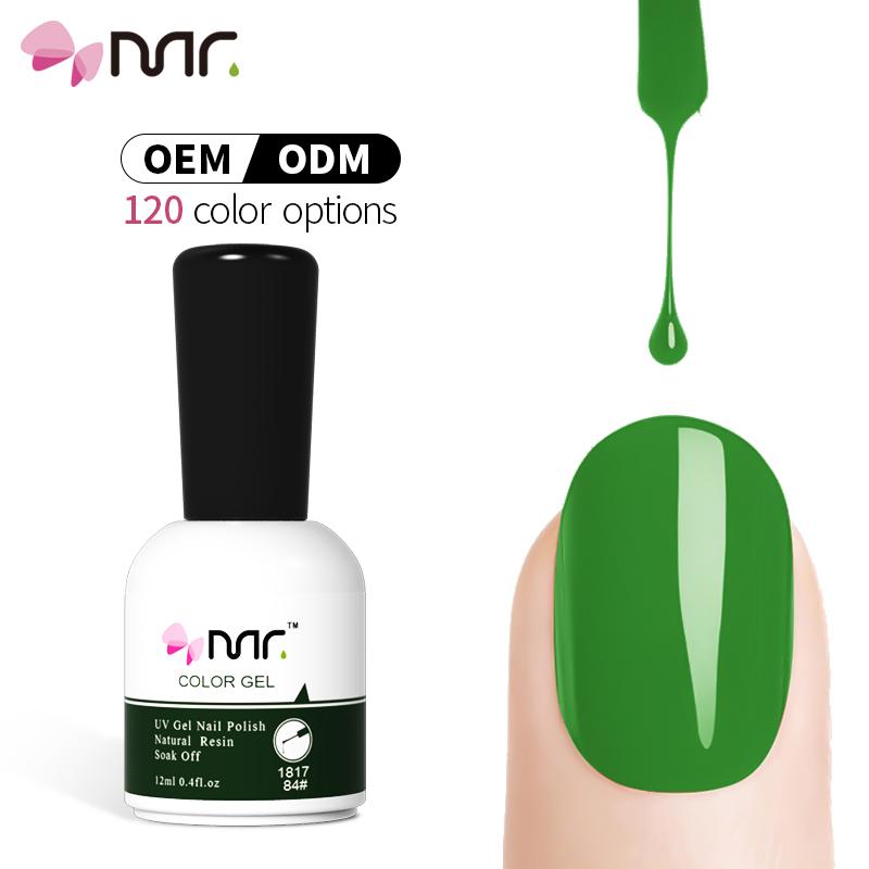 Hot sale green series cover smoothly uv gel nail polish 2