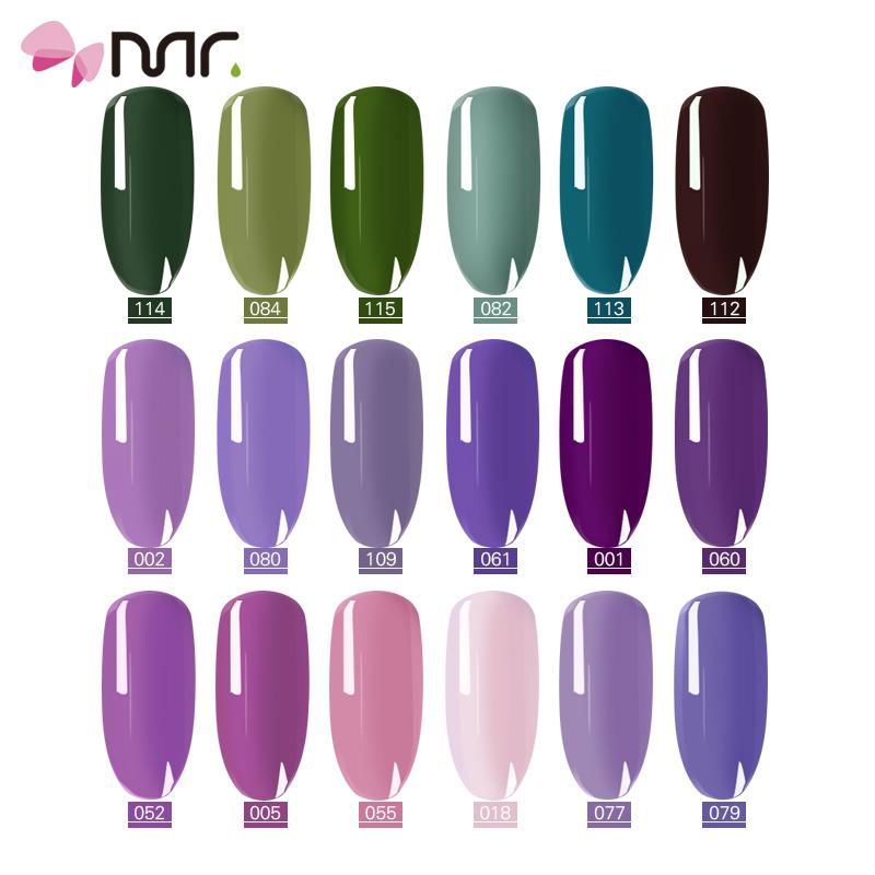 Hot sale green series cover smoothly uv gel nail polish 3