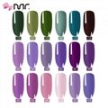Hot sale green series cover smoothly uv gel nail polish 3