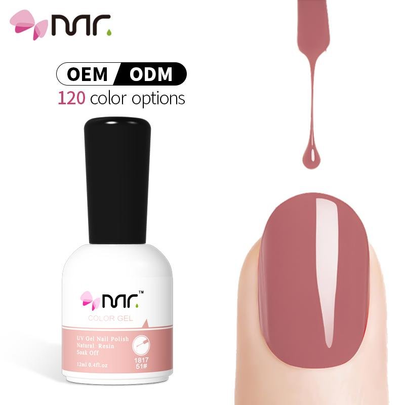 Fashion beauty nude pink wholesale led lamp nails gel polish oem 2