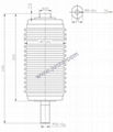 HCJ3 12KV 630A vacuum interrupter for vacuum contactor 3