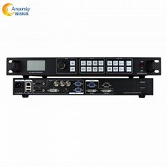 led video wall controller ams-lvp815 p6 led cabinet full color tube chip color