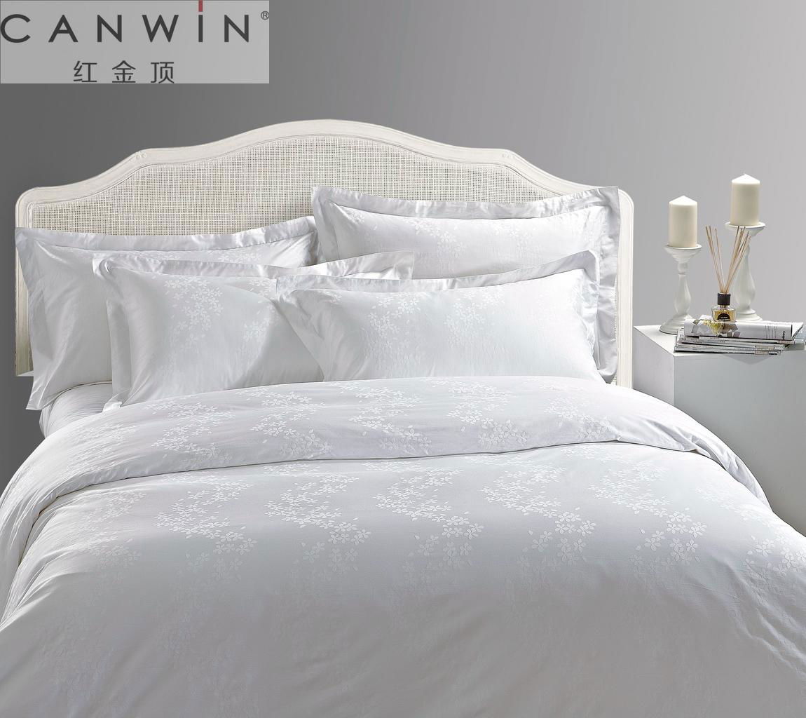 hotel jacquard linen hotel bedding set CANWIN (China Manufacturer