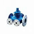 Jacketed Three Way Plug Valve(GABX44F) 1