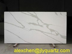 Kimria quartz  High quality low price Statuario quartz slab