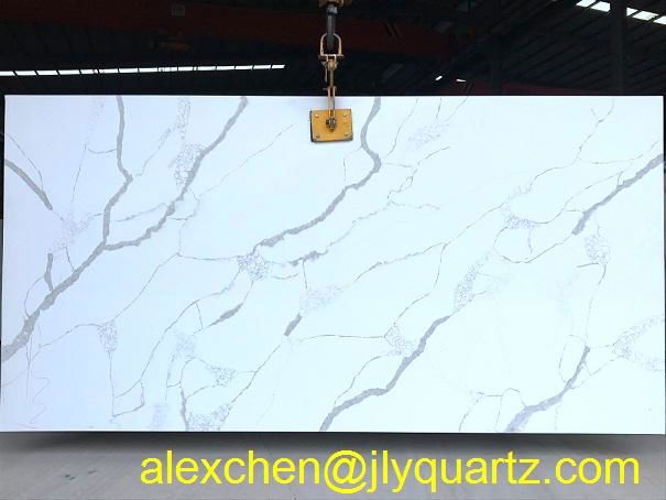 Kimria quartz  High quality low price Statuario quartz slab 2