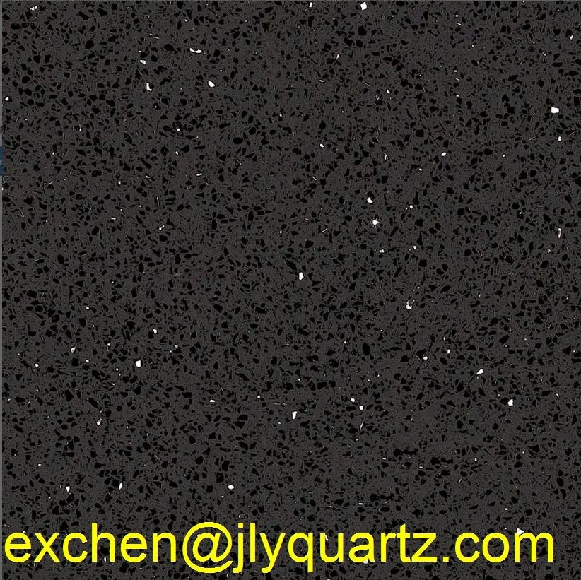 Kimria quartz  High quality low price black sparkle quartz price