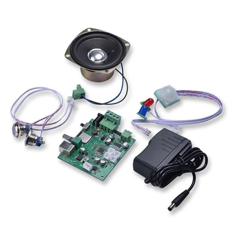 PIR USB Mp3 Player PCB Sound Amplifier Circuit Board 3