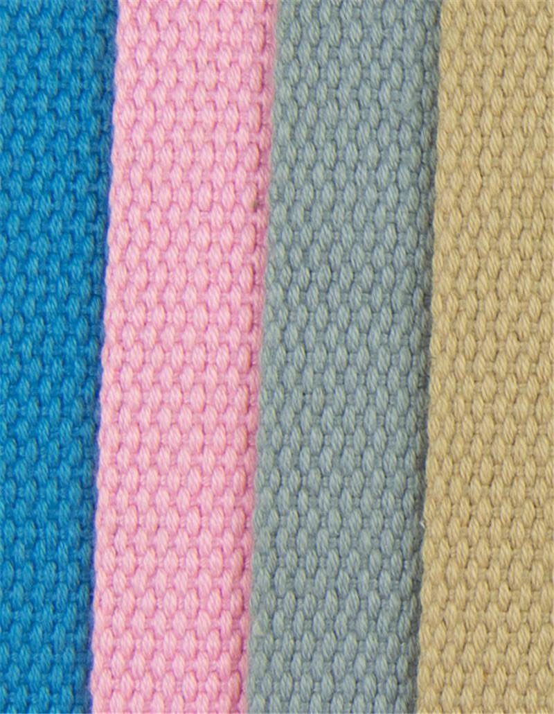 Newest Color cotton clothing inner and outer band webbing tape ribbon 3