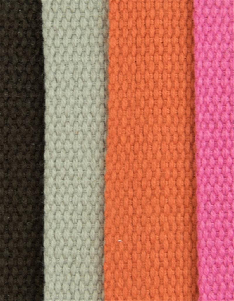 Newest Color cotton clothing inner and outer band webbing tape ribbon 4
