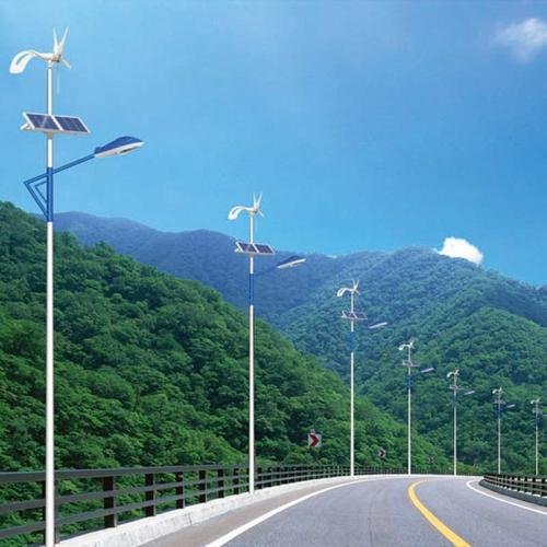 風光互補太陽能路燈 2