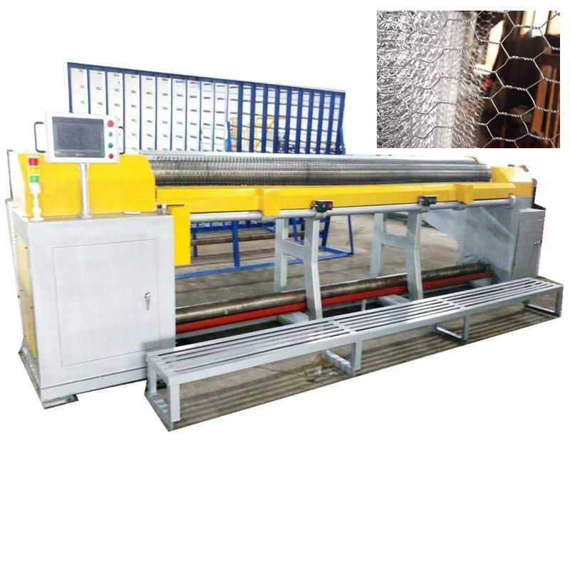 Reverse Twist Hexagonal Wire Netting Machine