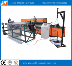 Full automatic chain link fence weave machine