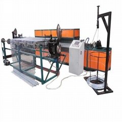 China hot sales fully automatic chain link fence machine