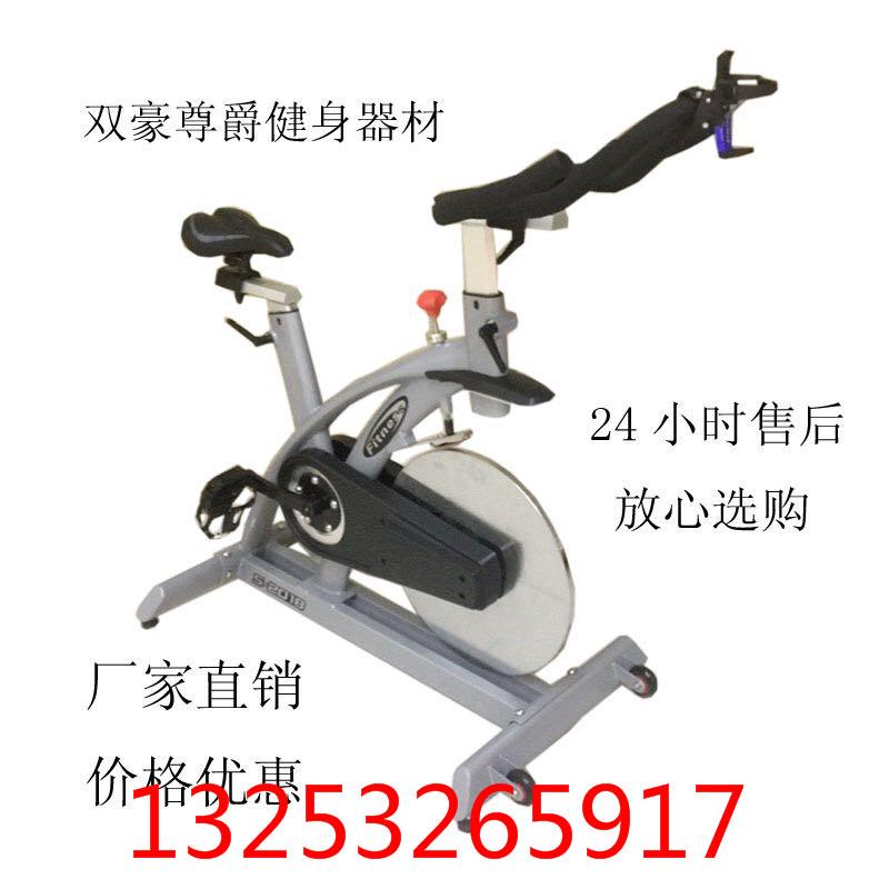 史帝飞动感单车按键即停式设计刹车更省力 4