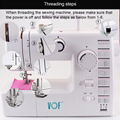 VOF Domestic Brand Name Electric Mini Stitching Automatic Home Sewing Machine Ho 3