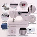 VOF FHSM-506 Mini Electric Portable manual button Stitching Sewing Machine 4