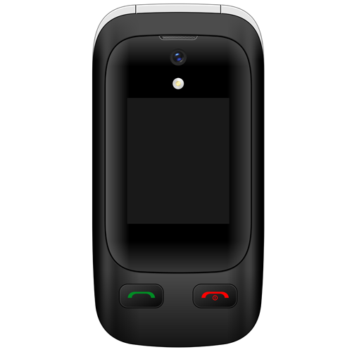 3G Double LCD senior flip phone