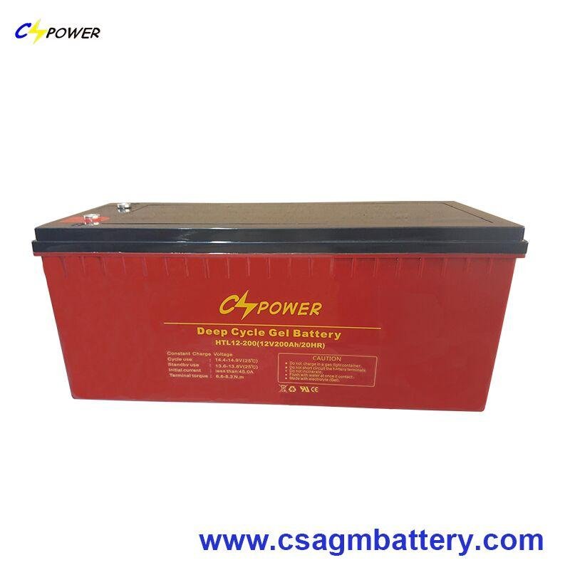 Rechargeable 12v 100ah Deep Cycle Gel Solar Battery 