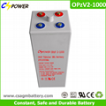 2v 1000ah OPzV Tubular Gel Solar UPS Battery 1