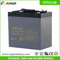 12v 55ah Deep Cycle VRLA AGM Lead Acid Battery 1