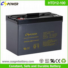 12v 100ah Deep Cycle VRLA AGM Lead Acid Battery