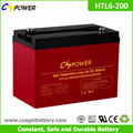 Deep Cycle Gel Solar Battery 6V 200Ah Motive Battery 1