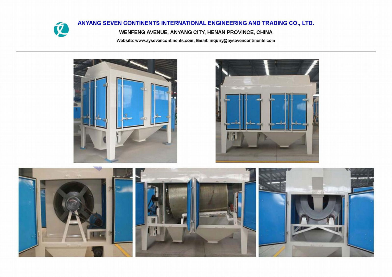 Drum Separator for Grain Precleaning 3