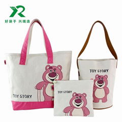 Hot Sale USA canvas bag with Heat Transfer Print