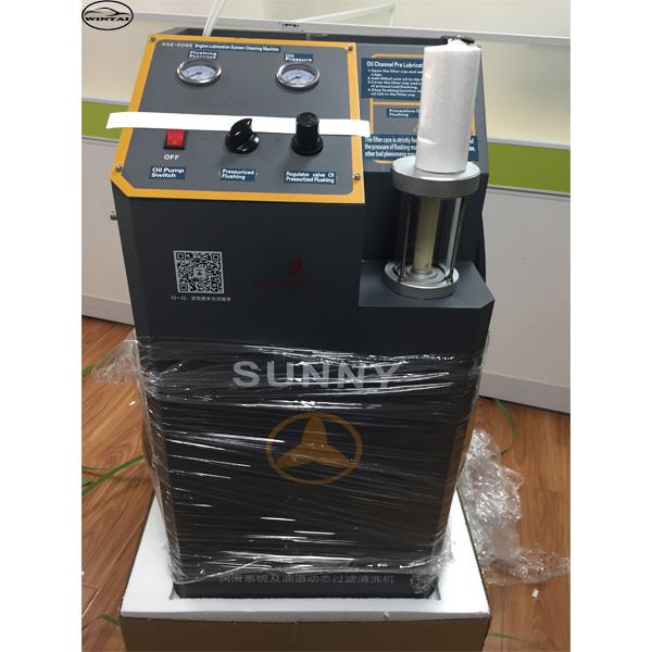 Air Drive Engine Lubricating Oil System Cleaning Machine ASE008E