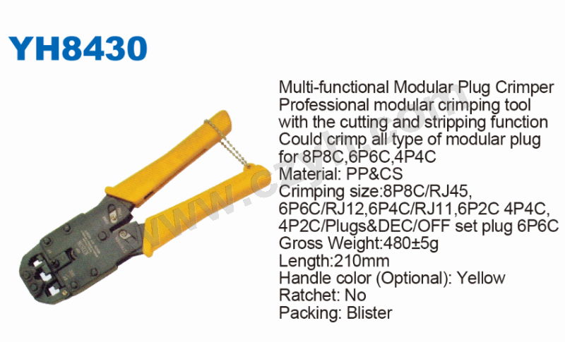 PVC insulator handle wire stripper