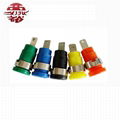 five colour large stainless steel binding post screw