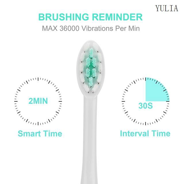 Sonic Electric Toothbrush USB Rechargeable Toothbrush 5
