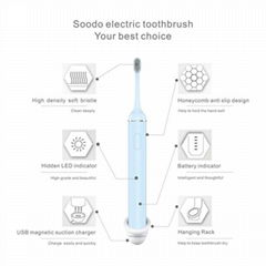 Multi-function Electric Toothbrush Designed For Elegant Home Life
