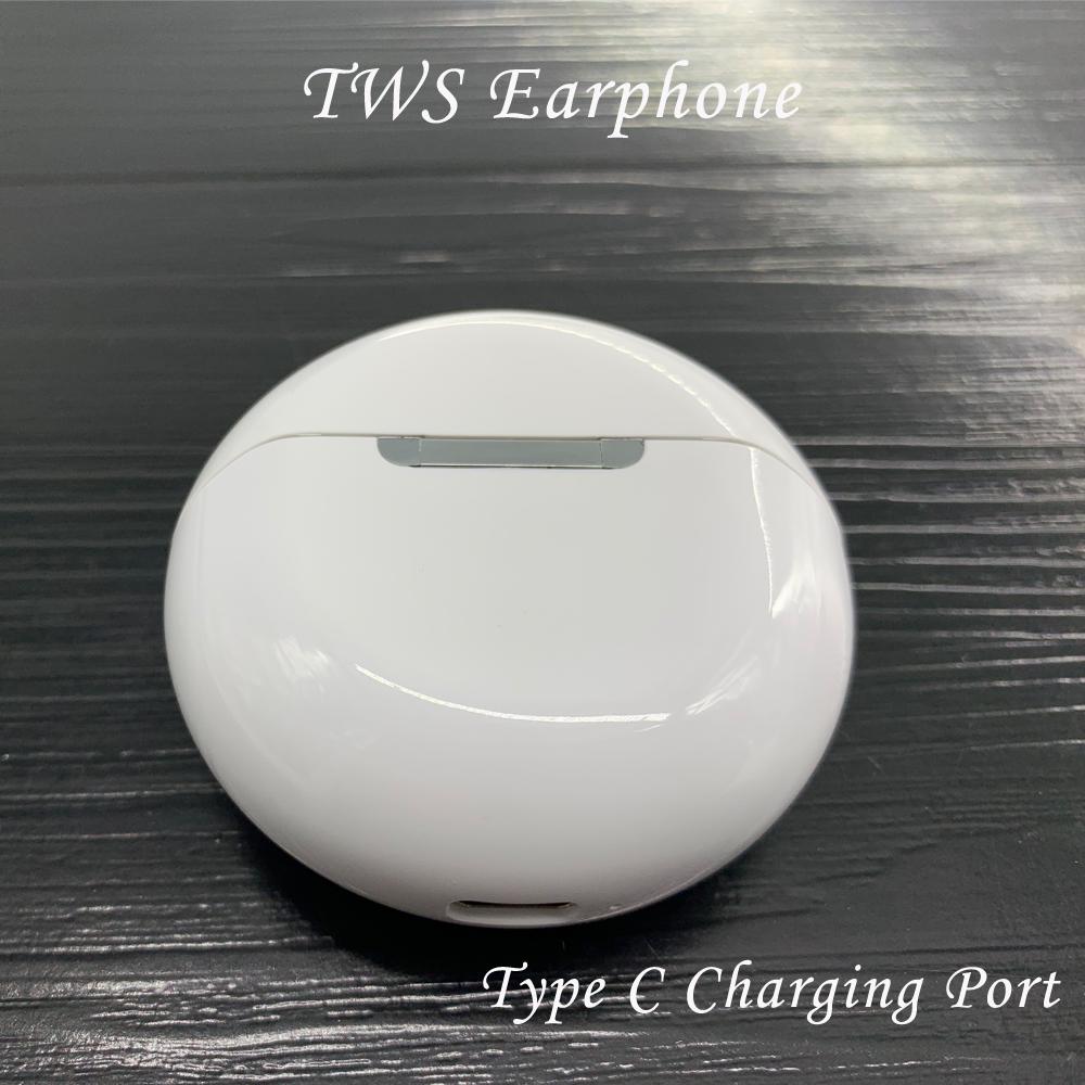 Private Design True Wireless Earbuds TWS Earphones Waterproof IPX 4 White Color 4