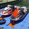 Used jet ski floating pontoon  dock jetty 