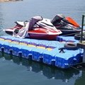 Used jet ski floating pontoon  dock jetty  5