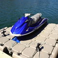 Used jet ski floating pontoon  dock jetty  1